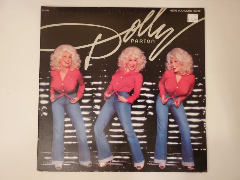 Dolly Parton Here You Come Again vinyl record